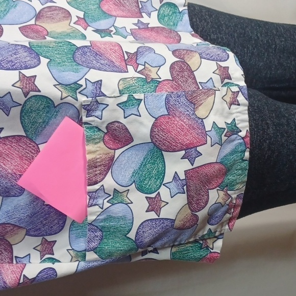 WHITE SWAN FUNDAMENTALS SIZE 2X IN A BEAUTIFUL HEART AND SRARS DESIGN - Picture 2 of 6